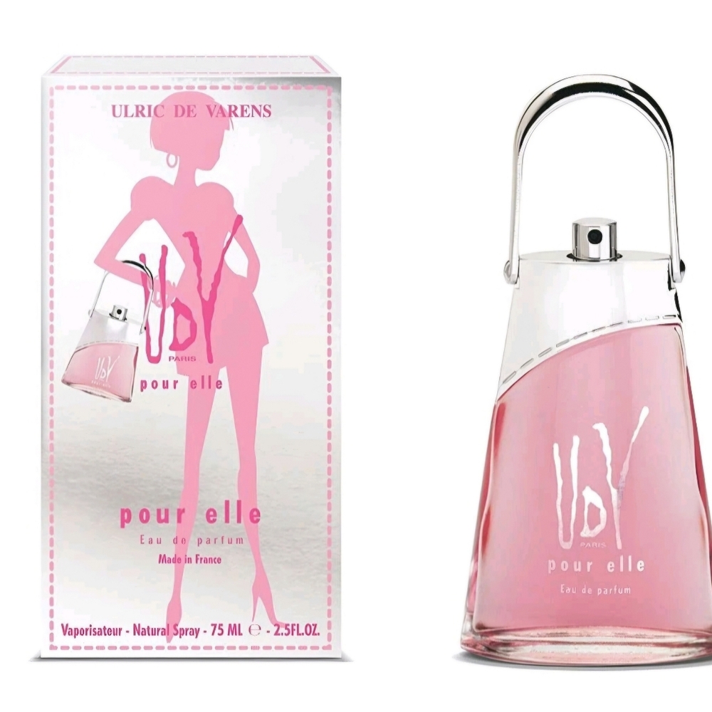 New Ulric De Varens Pour Elle lady Spray perfume sealed France Discontinued 75ml
